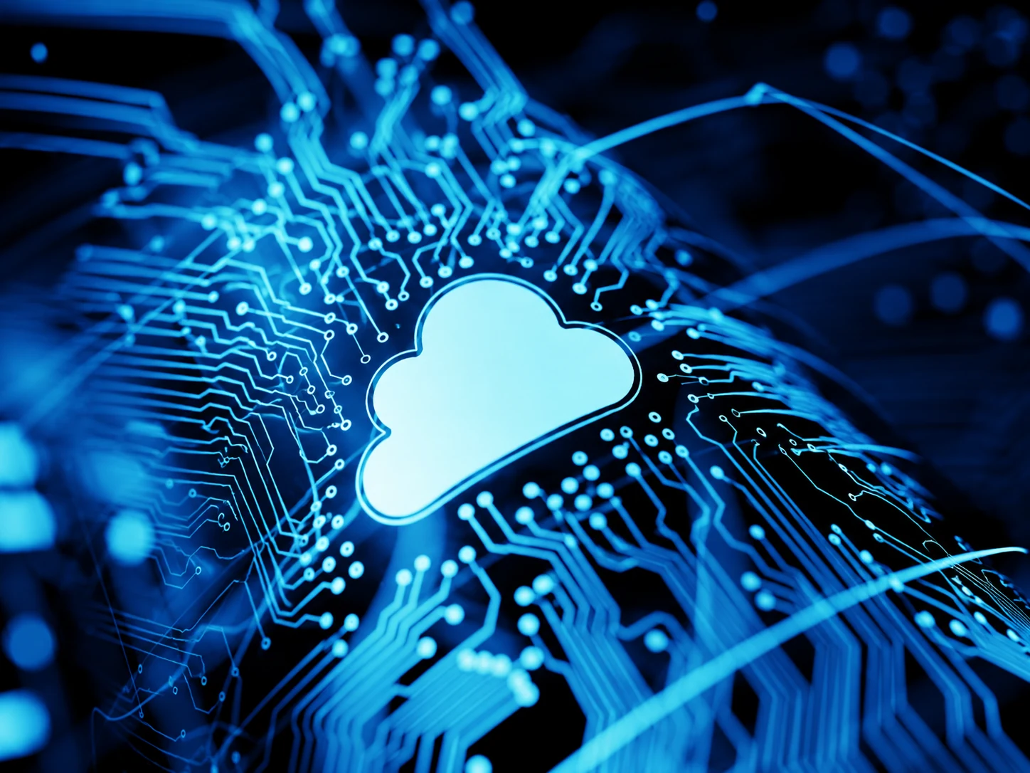 Cloud Services & AI イラスト